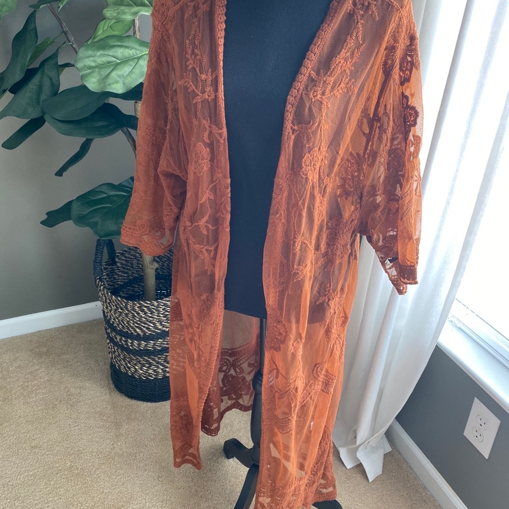 Long cardigan/duster
